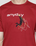 Anyday Short Sleeve T-Shirt Graphic Print