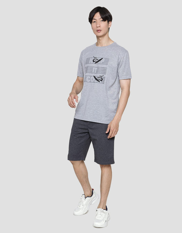 Anyday Short Sleeve T-Shirt Keep It Code Graphic Print