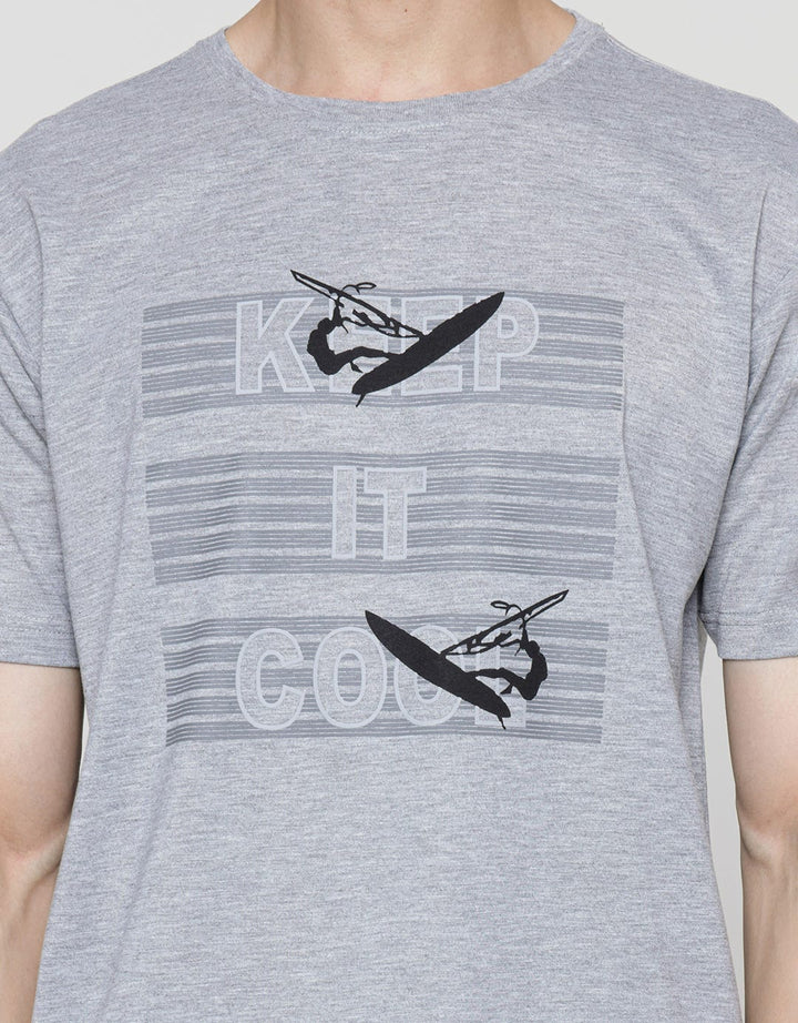 Anyday Short Sleeve T-Shirt Keep It Code Graphic Print