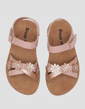 Little M Flower Sandal Ankle Strap Girls