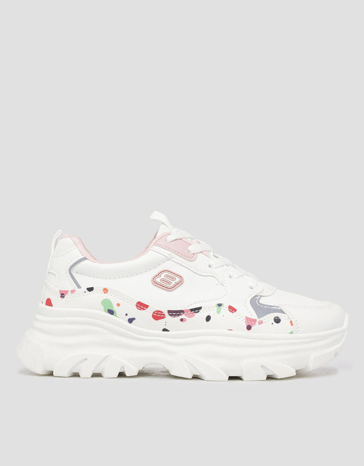 Yongki Komaladi Colorful Pattern Sepatu Sneakers Wanita