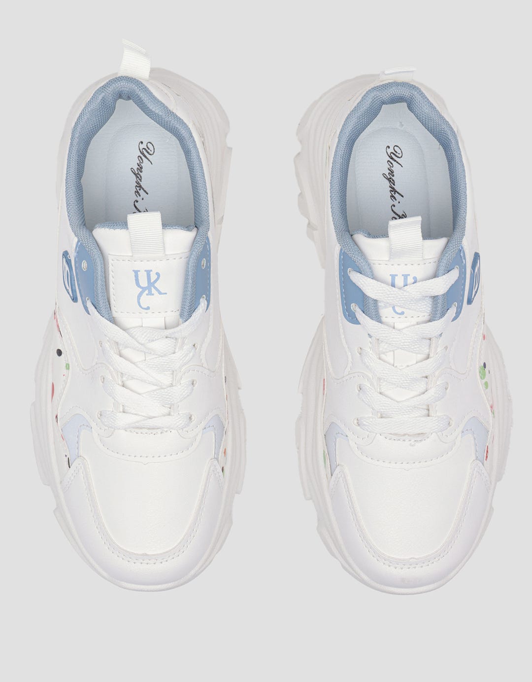 Yongki Komaladi Colorful Pattern Sepatu Sneakers Wanita