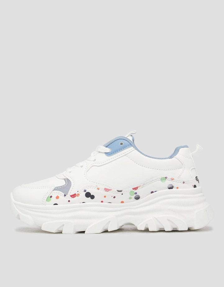 Yongki Komaladi Colorful Pattern Sepatu Sneakers Wanita