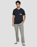 Cardinal Casual Men's Short Sleeve Pocket Stripe T-Shirt