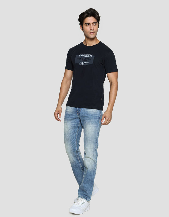 Cardinal Casual Logo Print Men's T-Shirt