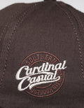 Cardinal Bordir Brand Topi Pria