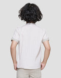 Little M Casual Texture Koko Short Sleeve Boys