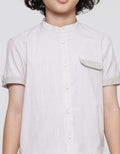 Little M Casual Texture Koko Short Sleeve Boys