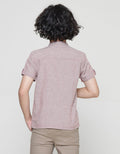 Little M Casual Texture Koko Anak Laki-laki