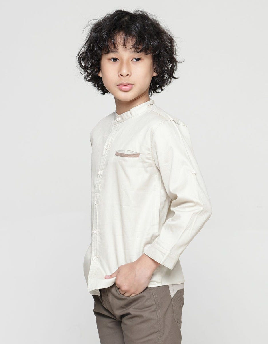Little M Dobby Pique Baju Koko Anak Laki-laki