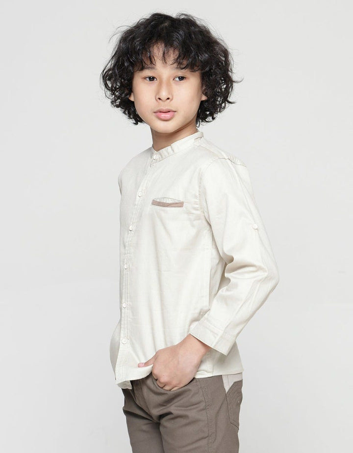 Little M Dobby Pique Baju Koko Anak Laki-laki