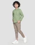 Little M Dobby Pique Baju Koko Anak Laki-laki