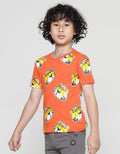 Little M Tiger Print Kaos Anak Laki-laki