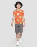 Little M Tiger Print Kaos Anak Laki-laki