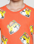 Little M Tiger Print Kaos Anak Laki-laki