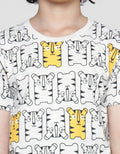 Little M Tiger Fullprint Boys T-Shirt