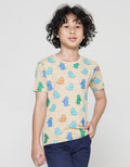 Little M Colorfull Dino Kaos Anak Laki-laki
