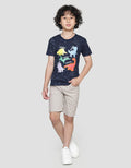 Little M Kaos Lengan Pendek Anak Laki-laki Print Print Full Print Dino