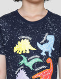 Little M Kaos Lengan Pendek Anak Laki-laki Print Print Full Print Dino