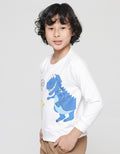 Little M Sweater Anak Laki-laki Galaxy Dino Aplikasi Cucuk