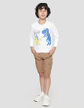 Little M Sweater Anak Laki-laki Galaxy Dino Aplikasi Cucuk