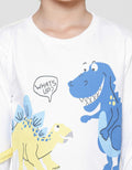 Little M Sweater Anak Laki-laki Galaxy Dino Aplikasi Cucuk