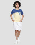 Little M Elephant Print Kaos Anak Laki-laki
