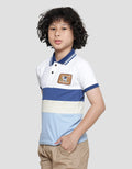 Little M Cut N Sewn Gajah Kaos Polo Anak Laki-Laki