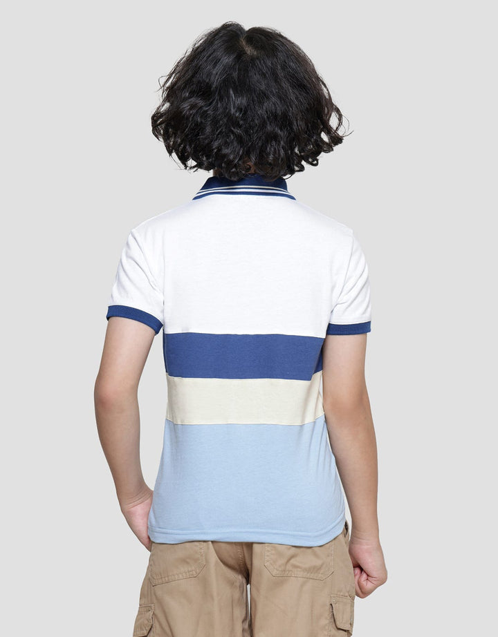Little M Cut N Sewn Gajah Kaos Polo Anak Laki-Laki