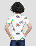 Little M Dino Pocket Kaos Anak Laki-laki