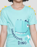 Little M Dino App Boys Short Sleeve T-Shirt