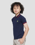 Little M Solid Kaos Polo Anak Laki-laki