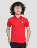 Little M Solid Boys Short Sleeve Polo Shirt