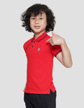 Little M Solid Boys Short Sleeve Polo Shirt