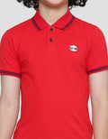 Little M Solid Boys Short Sleeve Polo Shirt