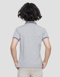 Little M Solid Kaos Polo Anak Laki-Laki