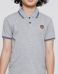 Little M Solid Kaos Polo Anak Laki-Laki