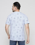 T Zone Short Sleeve T-Shirt Print Fullprint Theme Japan - The Land