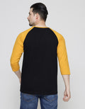 T Zone 3/4 Raglan T-Shirt Theme Varsity Icon - Yellowstone