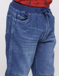 Aero Boys Denim Scrub Long Pants