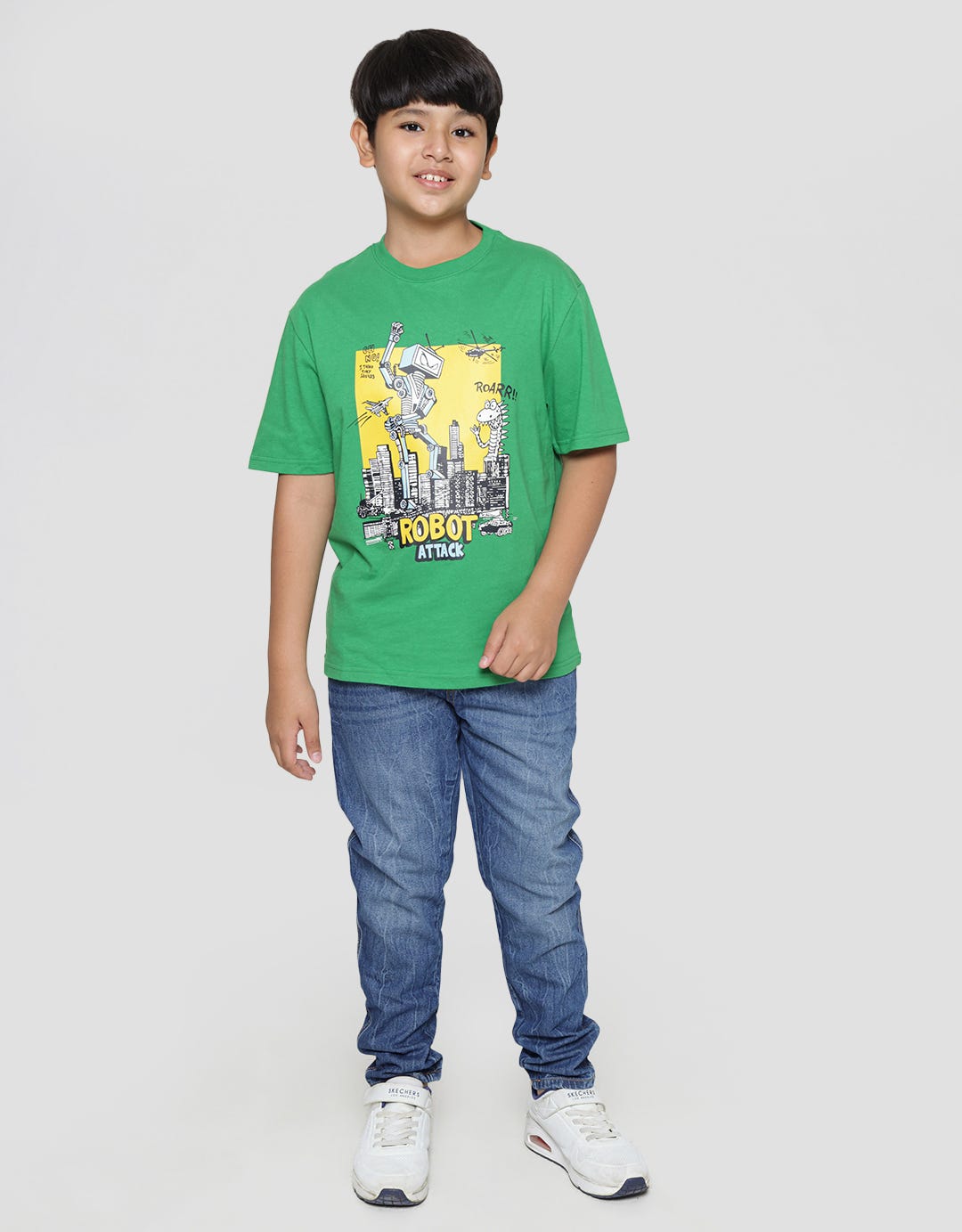 Aero Robot Free Style Kaos Anak Laki-laki