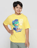 Aerp Dino Skate Kaos Anak Laki-laki