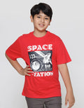 Aero Space Station Boys T-Shirt