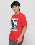Aero Space Station Boys T-Shirt
