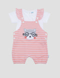 Pipiniko Overall Anak Perempuan Print Cat