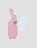 Pipiniko Overall Anak Perempuan Print Cat