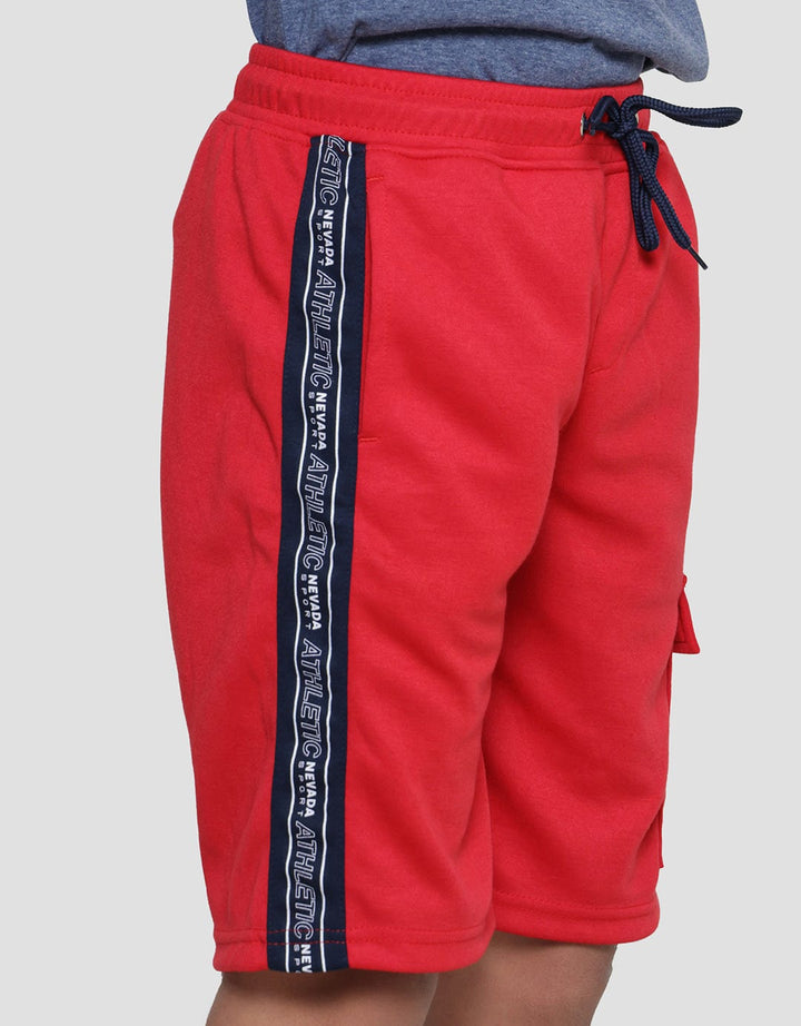 Nevada Sport Double Knit Cargo Nylon Celana Pendek Anak Laki-Laki