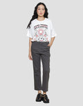 St. Yves Twill Ankle Celana Panjang Wanita