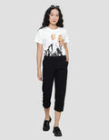 St. Yves Twill Capri Celana Panjang Wanita