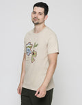 T Zone Limit Print Casual Kaos Pria